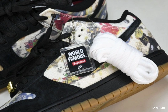 Nike Low Dunk SB Rammellzee Supreme  FD8778-001 1202